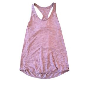 Lululemon Athletica Light Pink Racerback Tank Top